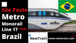 Brazil (São Paulo Metro): New Monorail Metro Line - Line 17