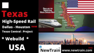 USA (Texas HSR) : New High Speed Train Line Dallas - Houston